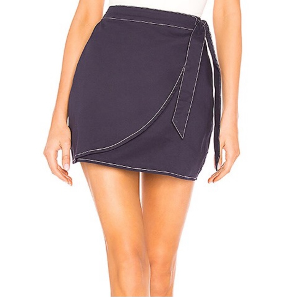 By The Way. Maci Wrap Skirt